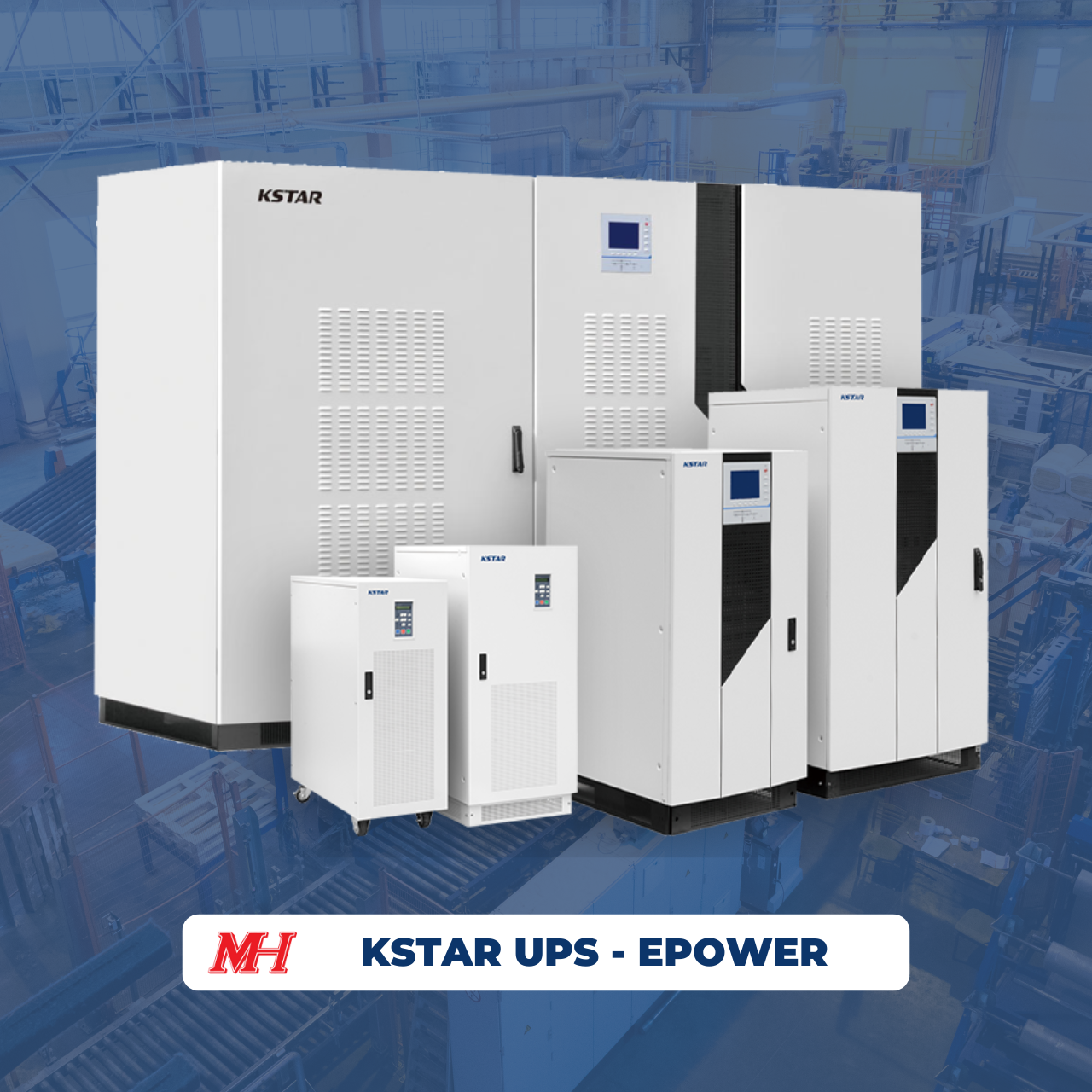 Bộ lưu điện UPS Online Kstar Dòng Epower (10-800kVA)